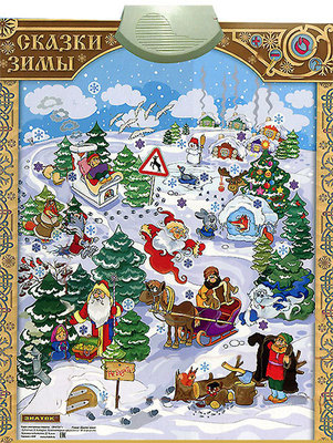 Электронный звуковой плакат знаток Cказки Зимы (15-PL-zima)